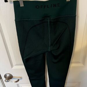 OFFLINE Women's Dark Green Leggings